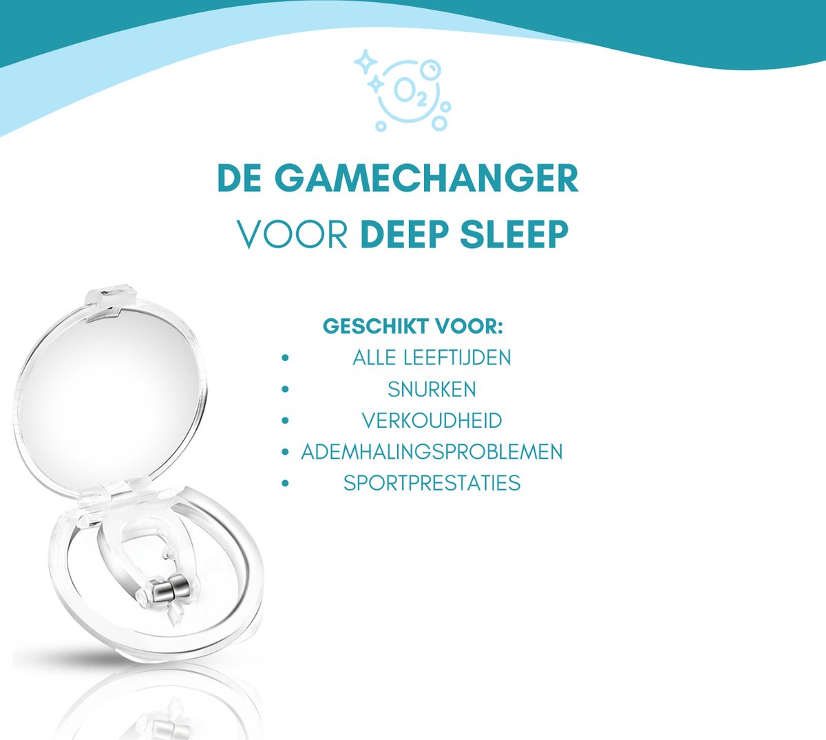 Twenty4seven® Anti Snurk Neusclips - 4 Stuks - Magnetische Neusspreider - Snurkproducten - Werkt Tegen Snurken

