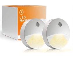 Twenty4seven® LED Nachtlampje 2 Stuks - Stopcontact - Kinderkamer &Slaapkamer - Nachtlampjes Voor Kinderen, Baby Volwassenen - twenty4sevensleep